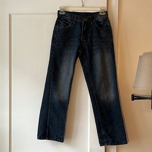 Straight leg jeans, size 12